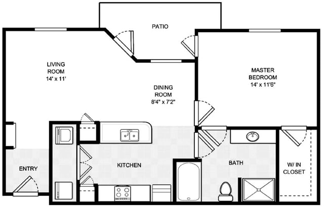 ParkviewInAllen_EasternRedbud_689-775sqft