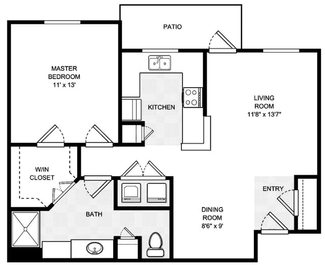 ParkviewInAllen_HoneyLocust_689-775sqft